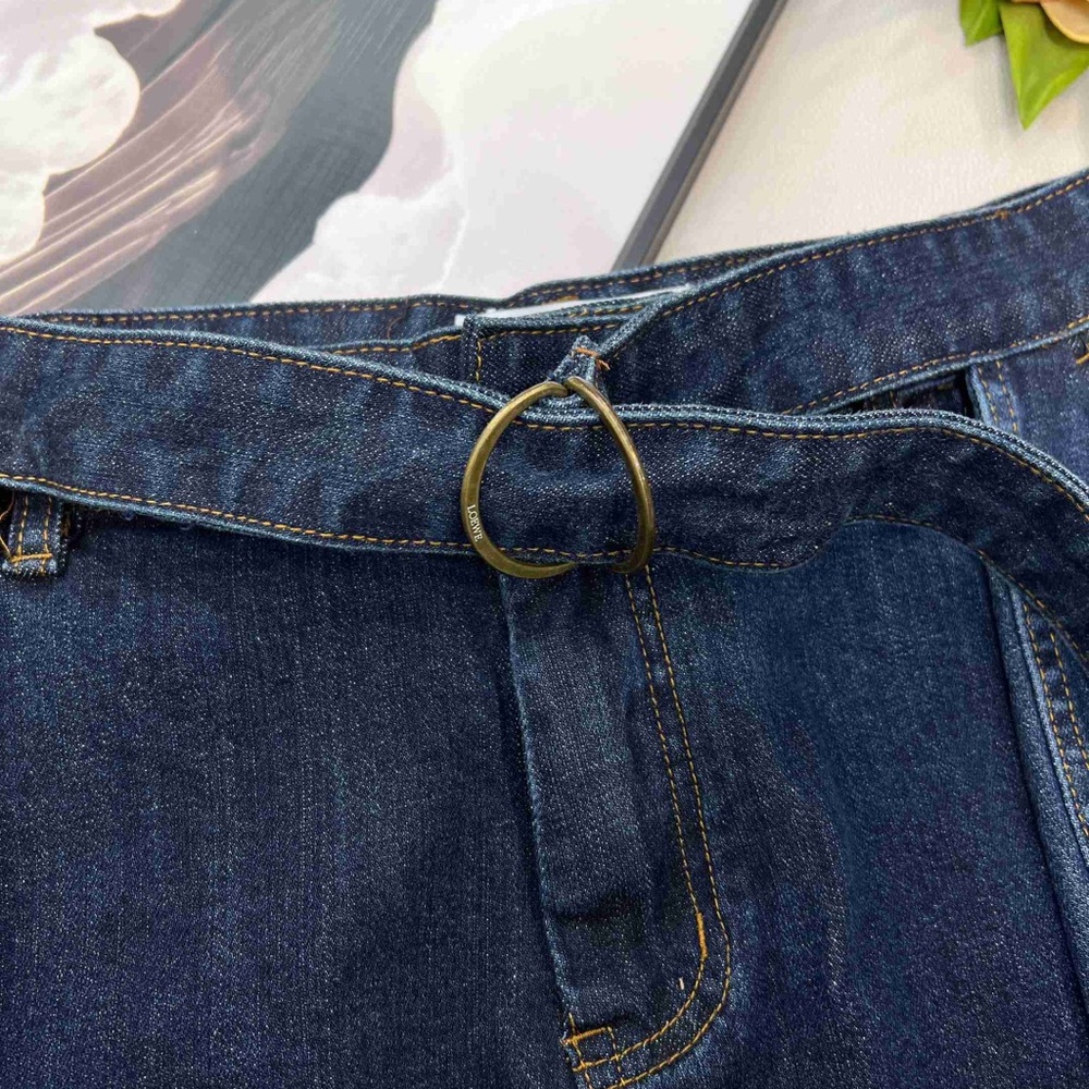 Loewe Women's Blue Loose-Fit Jeans - Picture 5 of 8